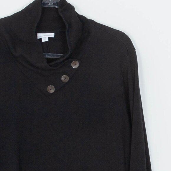 J. Jill Pure Jill Drape Neck Button Shoulder Tunic Top Staple Womens Size 2X - Picture 3 of 7